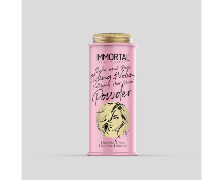 Пудра для волосся жіноча "Pink Powder Wax" Immortal (20g)