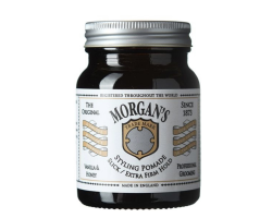 Помада для стилізації Morgan's Vanilla & Honey Pomade Extra Firm Hold White label (50g) 