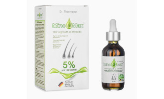 Лосьйон для волосся та бороди MinoMax Minoxidil 5% 60мл