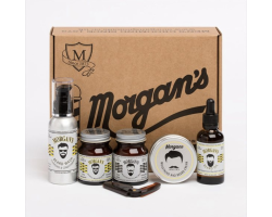 Подарунковий набір для догляду за бородою та вусами Morgan's Moustache & Beard Gift Set