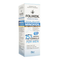 Лосьйон для росту волосся та бороди Minoxidil Folixidil 15% 60 мл