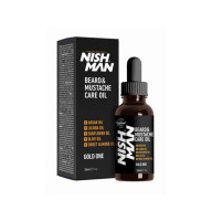 Олія для вусів та бороди Nishman Beard & Moustache Care Oil Gold One (30ml)