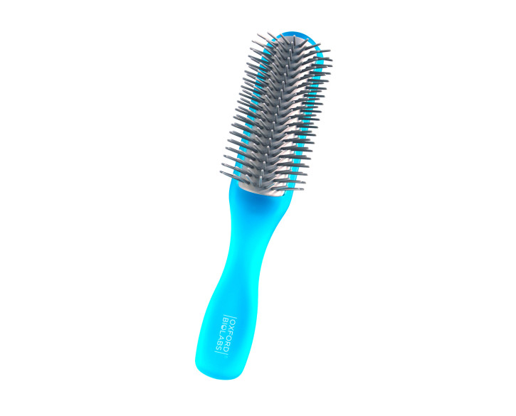 Oxford Biolabs® іонно-голуба пластмасова щітка для волосся