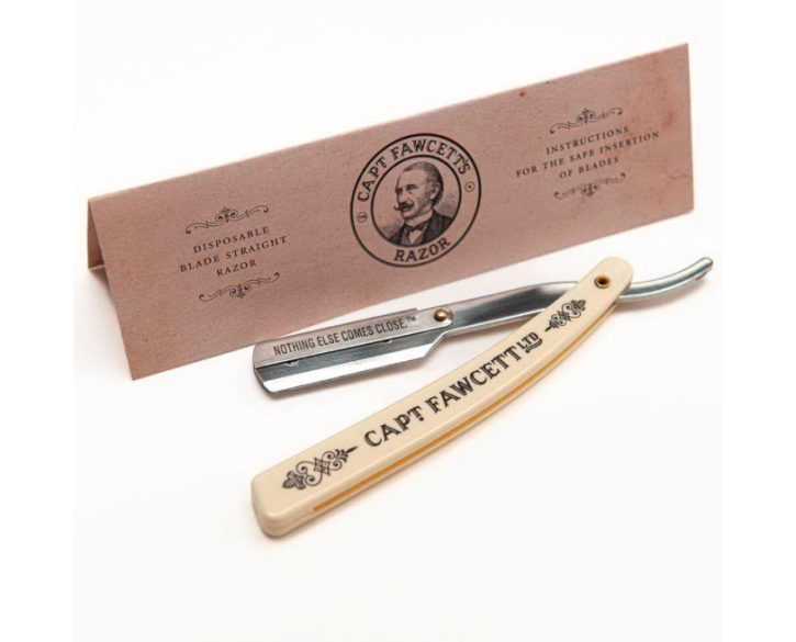 Бритва для гоління в коробці Capitan Fawcett Disposable Blade Straight Razor
