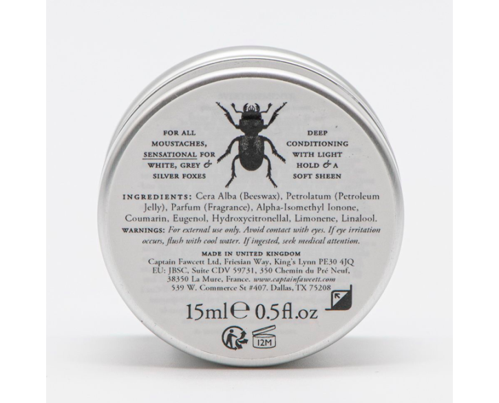 Віск для вусів Capitan Fawcett Bianco Classico Moustache Wax Sale 15ml