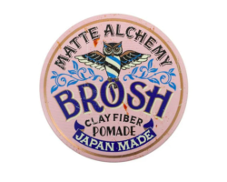 Помада для стилізації BROSH CLAY FIBER POMADE 120g