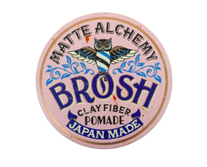 Помада для стилізації BROSH CLAY FIBER POMADE 120g Помада для стилізації BROSH CLAY FIBER POMADE 120g