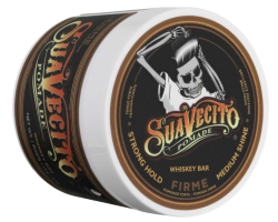 Помада для стилізації Suavecito Whiskey Bar Firme (Strong) Hold Pomade 113g
