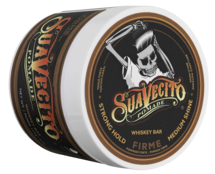 Помада для стилізації Suavecito Whiskey Bar Firme (Strong) Hold Pomade 113g