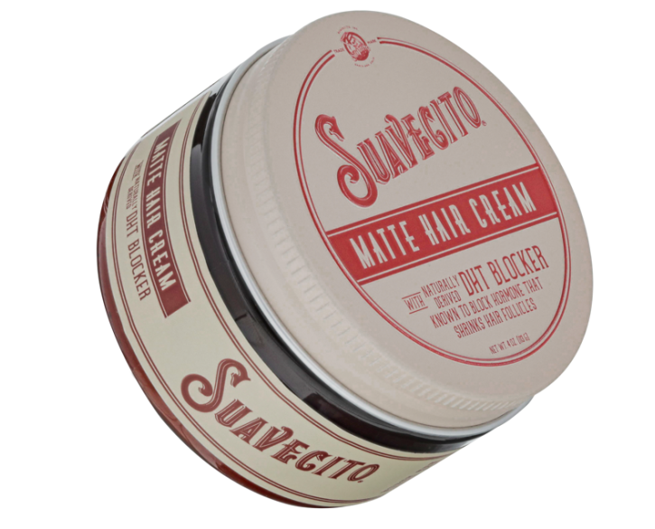 Матовий крем проти випадіння волосся Suavecito Matte Hair Cream with DHT Blocker 113g