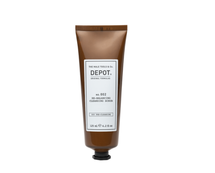 DEPOT 002 Скраб для попереднього очищення шкіри голови Pre-cleansing balancing exfoliator for scalp 125мл
