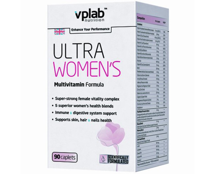 VLab, Ultra Women's Multivitamin Formula (90 капсул)