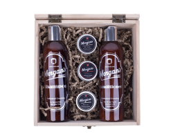Подарунковий набір догляд за волоссям та стилізація Morgan's Wooden Shampoo & Style Box