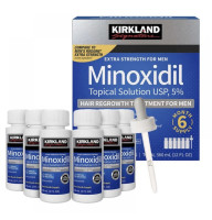 Kirkland Signature Міноксидил Лосьйон 5% 6 флаконів по 60 мл