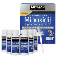 Kirkland Signature Міноксидил Лосьйон 5% 6 флаконів по 60 мл