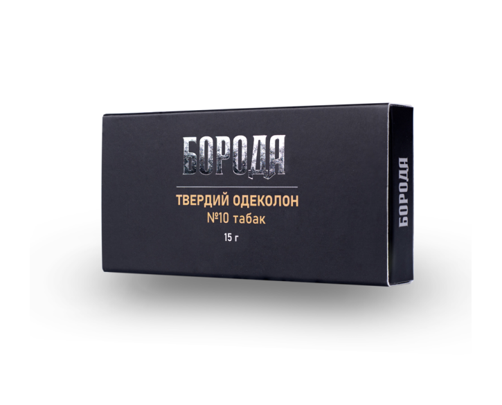 Твердий одеколон Boroda Табак №10 15г