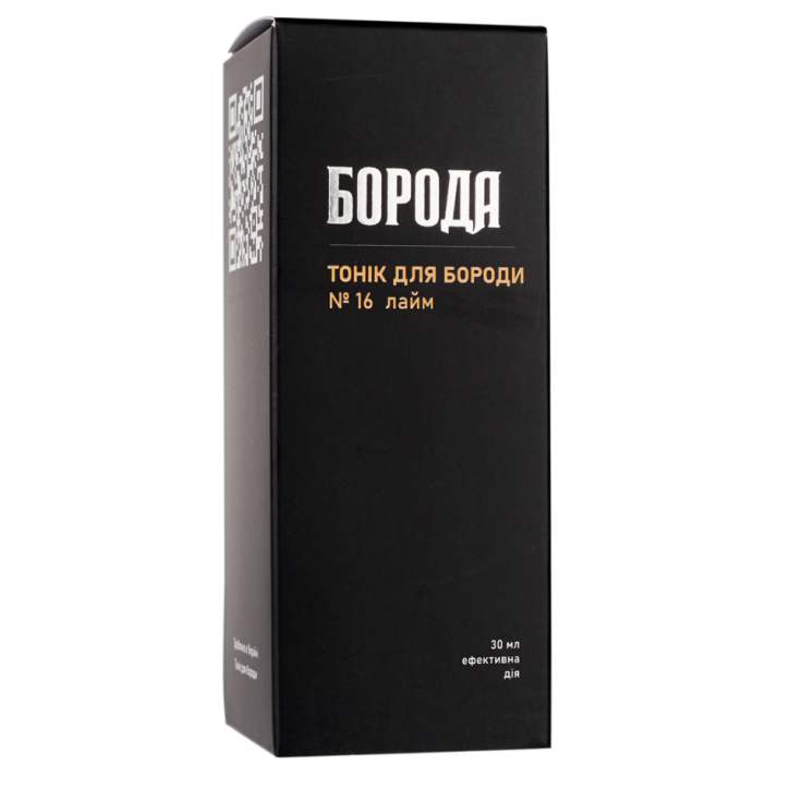 Тонік для бороди Boroda №16 лайм 30 мл