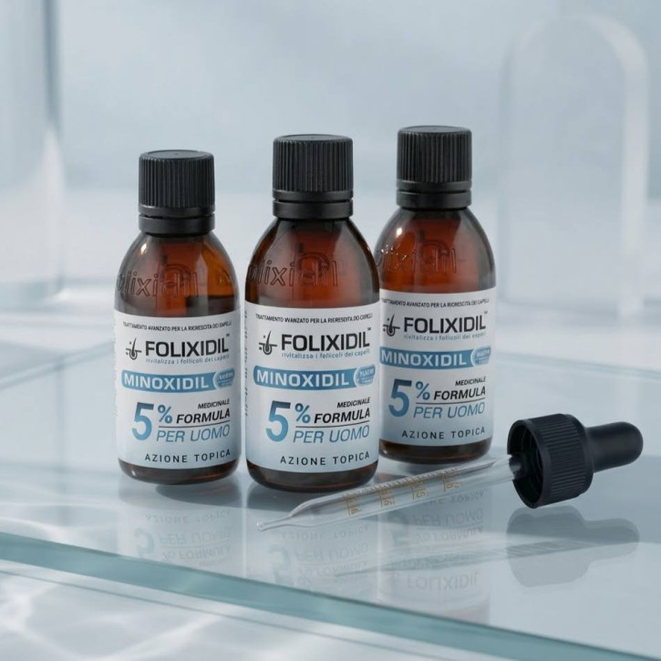 Folixidil Міноксидил  5% Набір лосьйонів 3x60мл