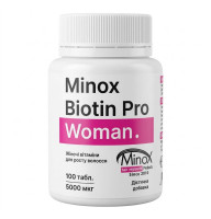 Вітаміни проти випадіння волосся Minox Biotin Pro Woman