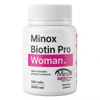 Вітаміни проти випадіння волосся Minox Biotin Pro Woman