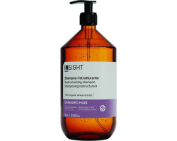 Шампунь для відновлення пошкодженого волосся Insight Damaged Hair Restructurizing Shampoo (скло) 900 мл