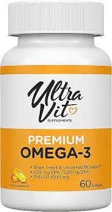 ᐉ Ultra Vit Omega-3, 60 штук від Стаса Бороди