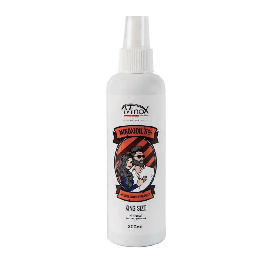 ᐉ Лосьйон Minoxidil Minox 5% 200 ml від Стаса Бороди