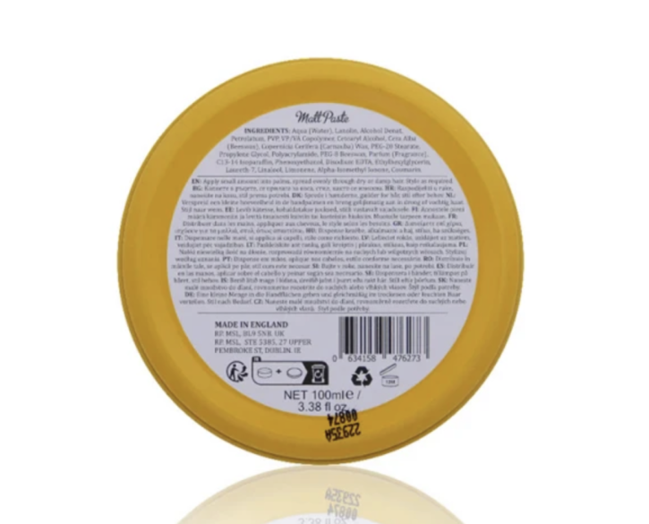 Паста Dapper Dan Matt Paste 100 мл