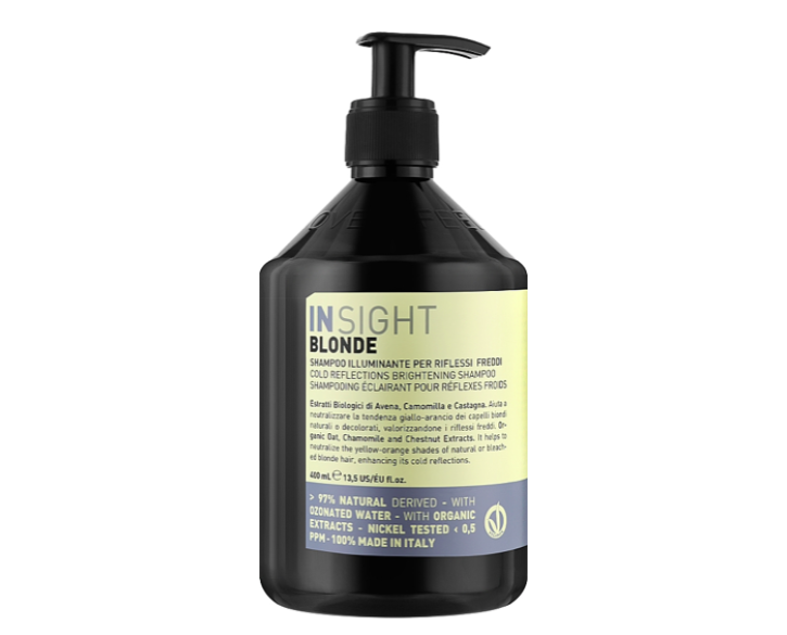 Шампунь для підсилення холодних відтінків Insight Blonde 400мл