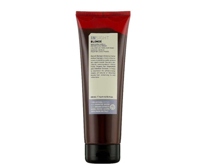Маска для підсилення холодних відтінків Insight Blonde Mask 250мл