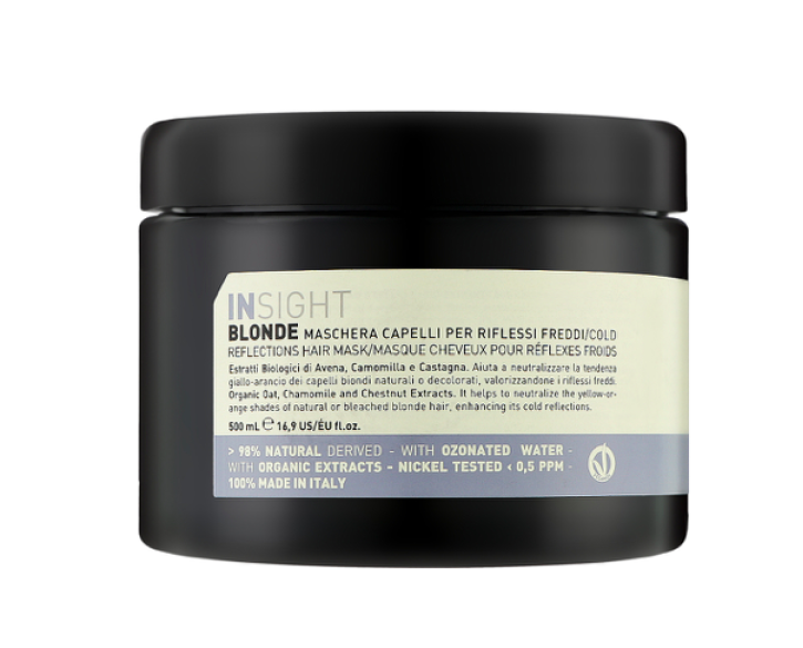 Маска для підсилення холодних відтінків Insight Blonde Mask 500ml