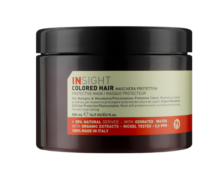 Маска для захисту кольору фарбованого волосся Insight Colored Hair 500ml