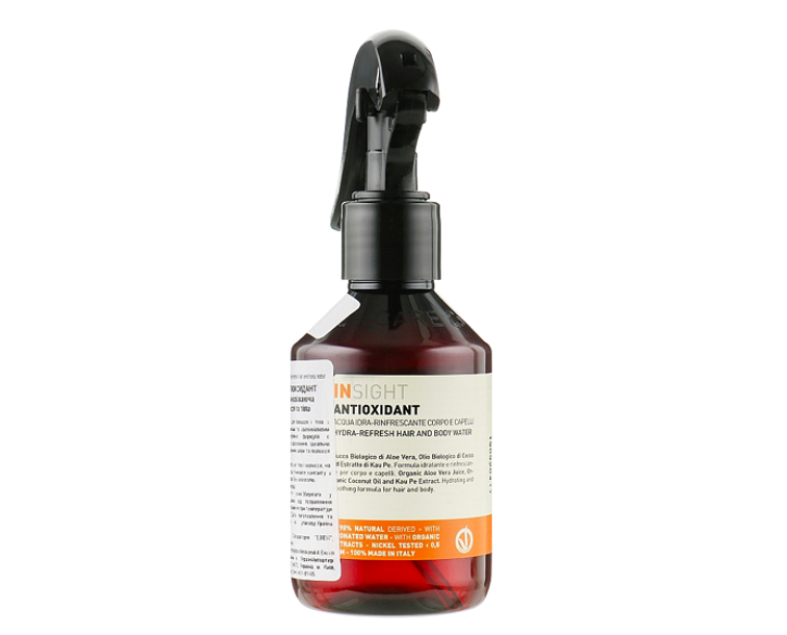 Вода гідроосвіжальна для волосся й тіла Insight Antioxidant 100мл