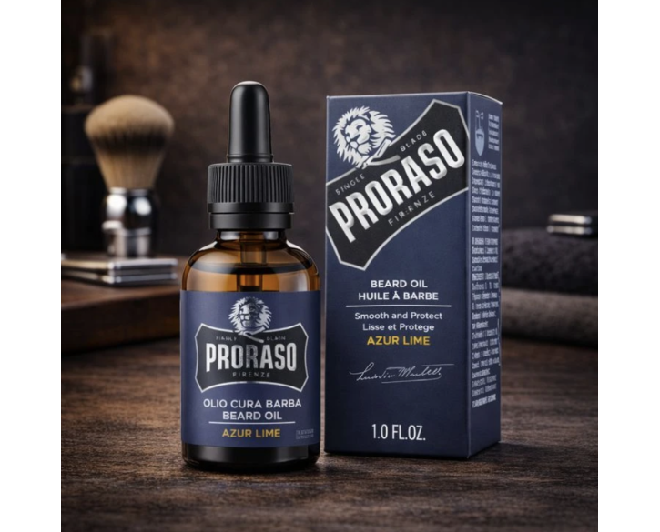 Олія для бороди Proraso Azur Lime Beard Oil 30 мл