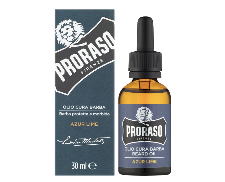 Олія для бороди Proraso Azur Lime Beard Oil 30 мл