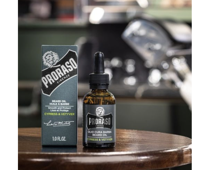 Олія для бороди Proraso Cypress and Vetyver Beard Oil 30мл