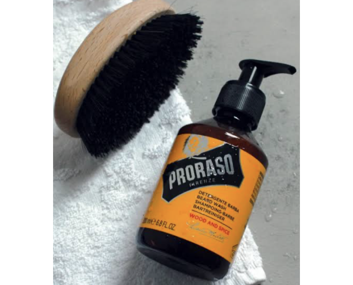Шампунь для бороди Proraso Wood and Spice beard wash 200 мл