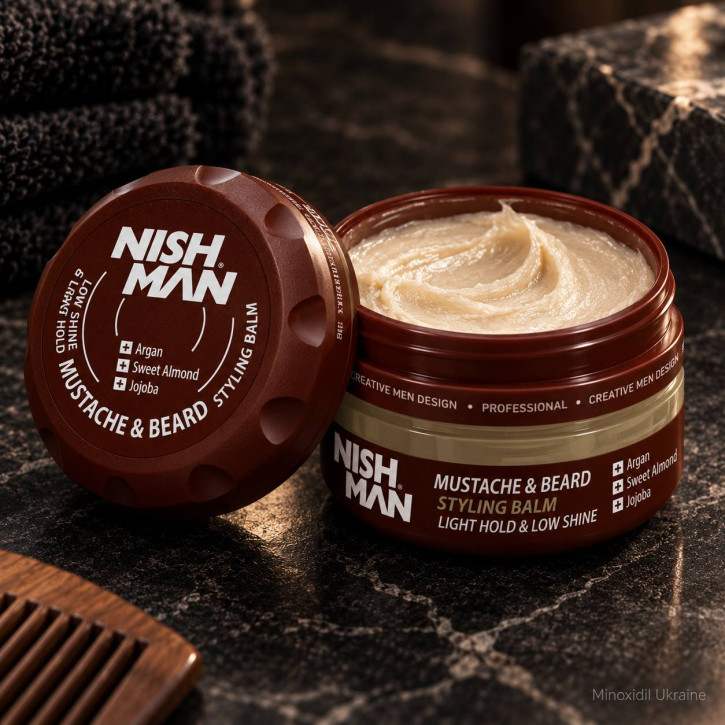 Бальзам для бороди Nishman Beard & Mustache Styling Balm 100 мл