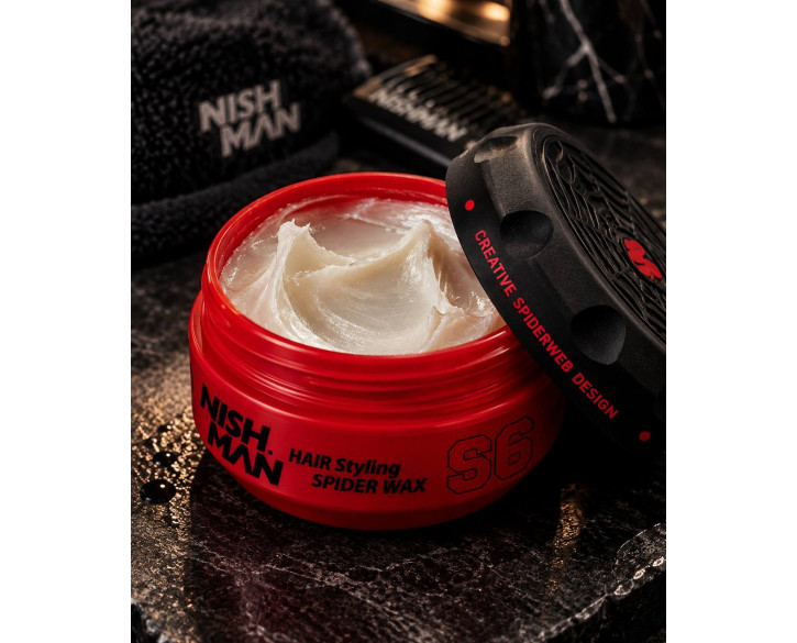 Віск для укладання Nishman Hair Styling Wax S6 Spyder 150 мл