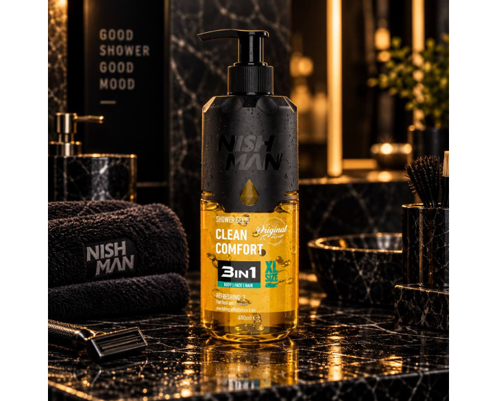Гель для душу Nishman Clean Comfort 480 мл