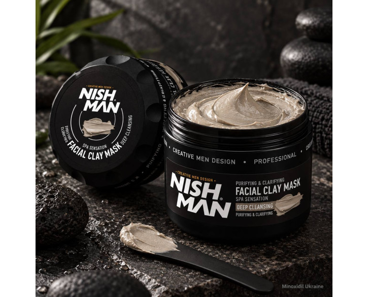 Маска для обличчя Nishman Facial Clay Mask Deep Cleansing 450 г