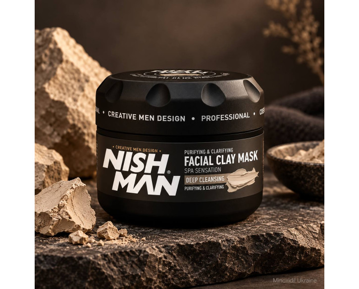 Маска для обличчя Nishman Facial Clay Mask Deep Cleansing 450 г