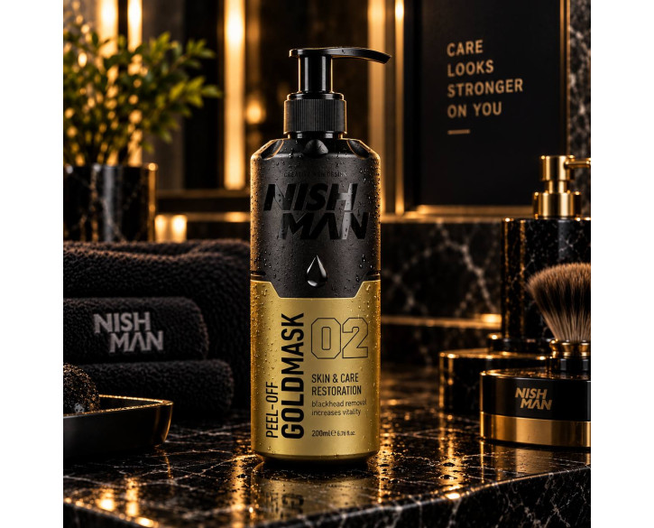 Маска для обличчя Nishman Peel-Off Gold Mask 200 мл