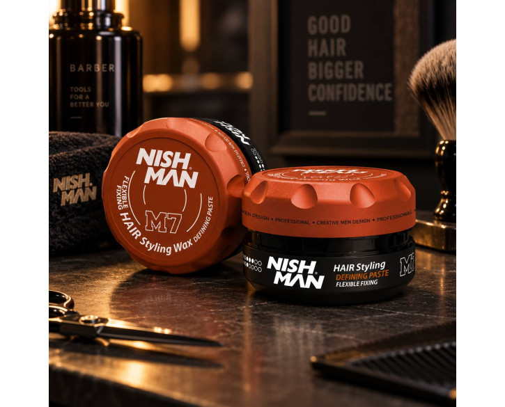 Матова паста для укладання Nishman Hair Styling Matte Paste M7 100 мл