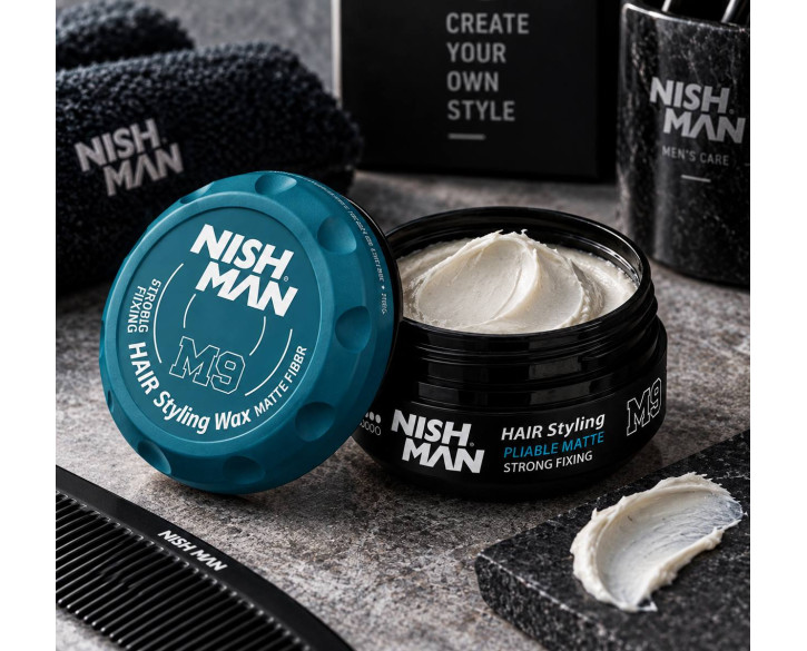 Матова паста для укладання Nishman Hair Styling Matte Paste M9 100 мл