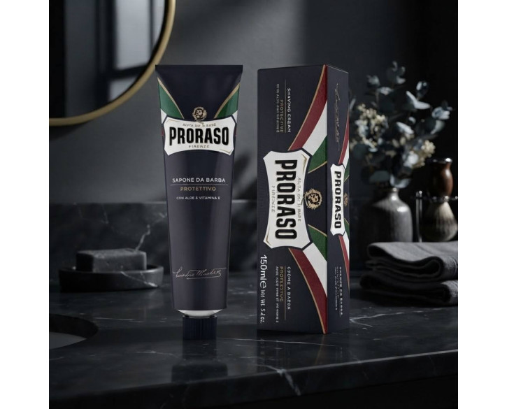 Крем для гоління Proraso Shaving Cream Tube Protective Aloe 150 мл