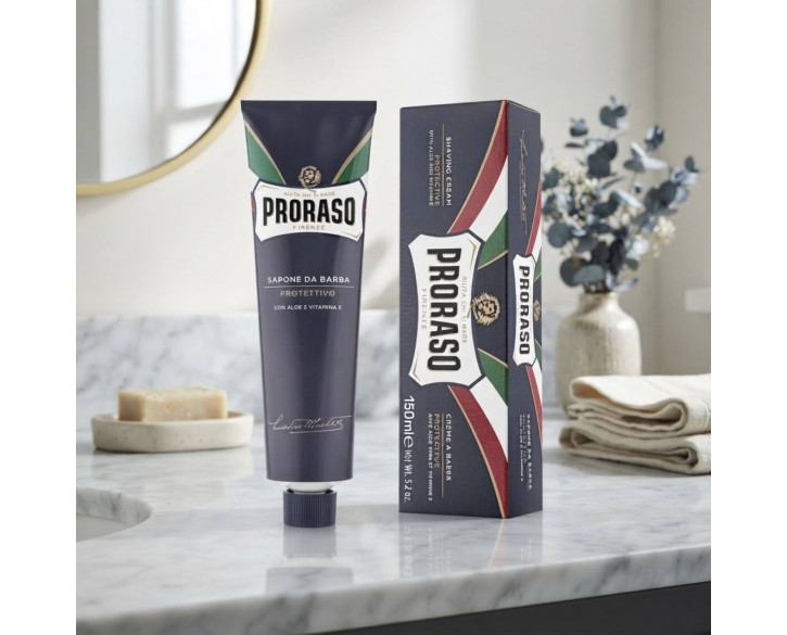 Крем для гоління Proraso Shaving Cream Tube Protective Aloe 150 мл