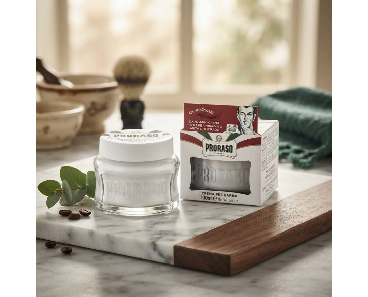 Крем перед голінням Proraso Pre Shave Cream Sensitive Green Tea 100 мл