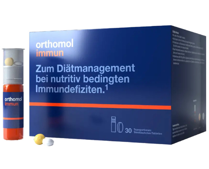 Orthomol Immun (питна суспензія-таблетки) курс 30 днів 