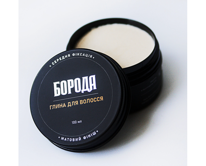 Глина для вкладання волосся Boroda 100мл